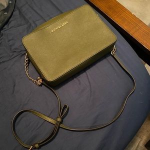 Michael Kors Green Purse
